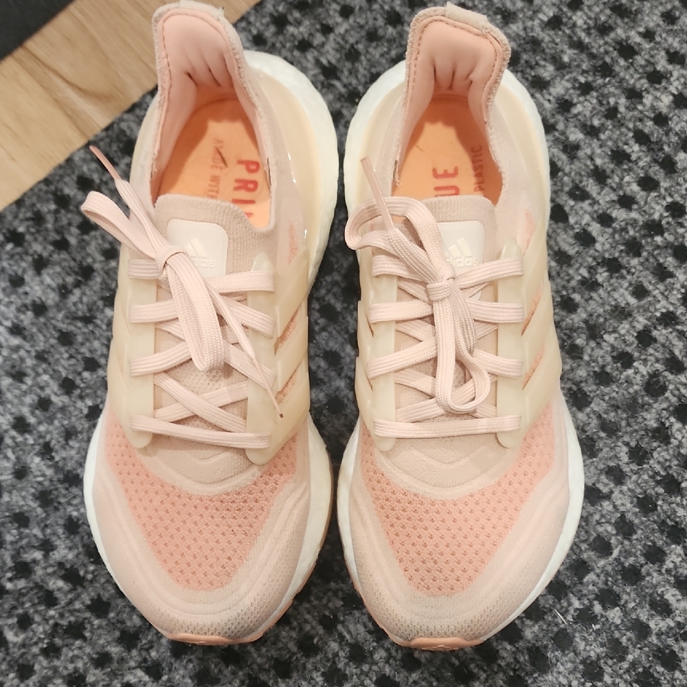 Adidas Women's Peach Ultraboost 21 W Athletic Sneakers